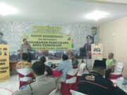 Polsek Jatiuwung Gelar Rakor Pengamanan Pemilukada Kota Tangerang