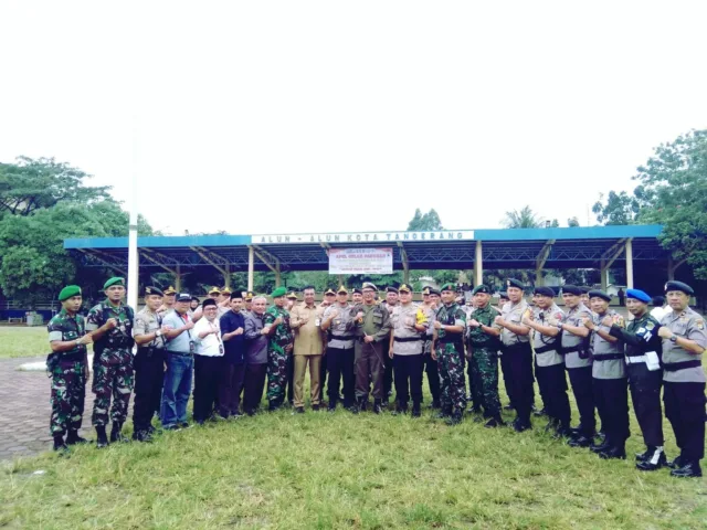 Polres Metro Tangerang Kota Gelar Apel Pasukan Mantap Praja Pilkada 2018