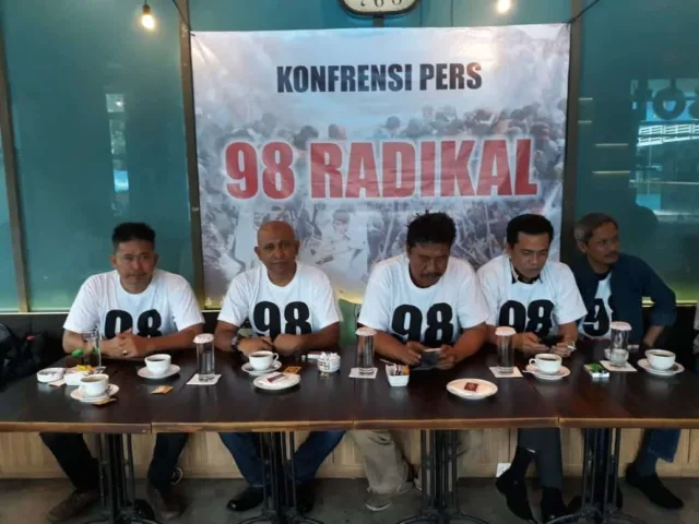 Aktivis 98 Nyatakan Sikap Tidak Dijual untuk Kepentingan Politik Praktis