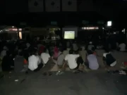 Terminal Poris Plawad Gelar Nobar Laga Final Piala Dunia 2018 Bersama Masyarakat