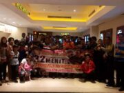 Polsek Jatiuwung Nobar “22 Menit” bersama Keluarga dan Masyarakat