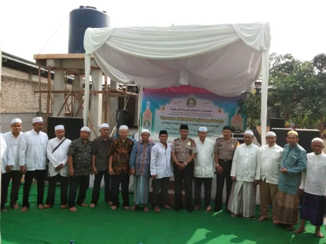 Wakapolsek Batu Ceper AKP Sanija Hadiri Peresmian Gedung Baru Yayasan Darussalam Li Tarbiyatil Islamiyah