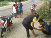 Kecelakaan Sering Terjadi di Jalan Raya Leuwidamar KM 08 Disebabkan Truk Mengangkut Pasir Basah