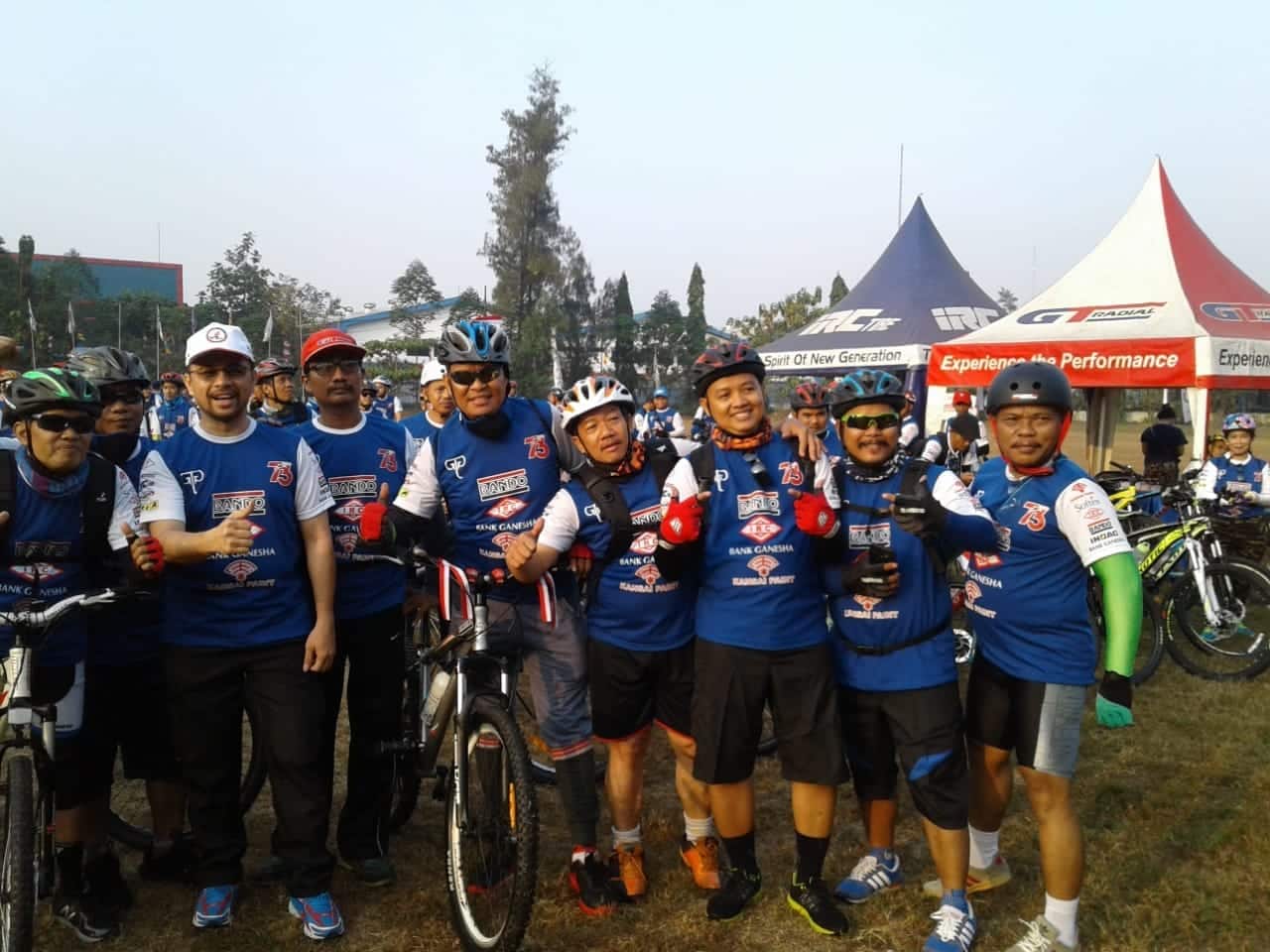 Serunya Event Fun Bike di Gajah Tunggal Tangerang