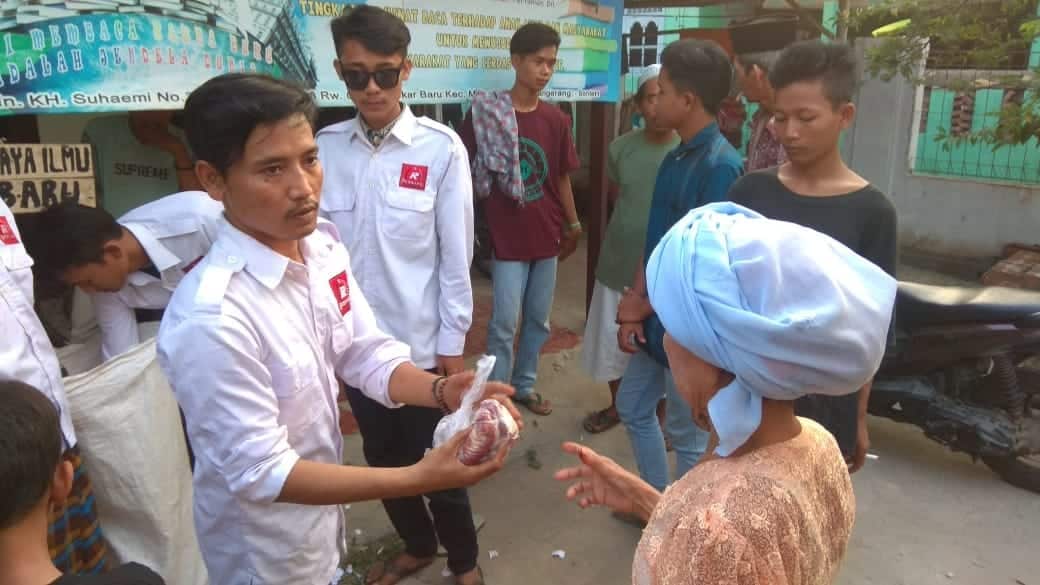 Posraya Indonesia Sembelih Hewan Qurban di Tangerang dari Presiden Jokowi