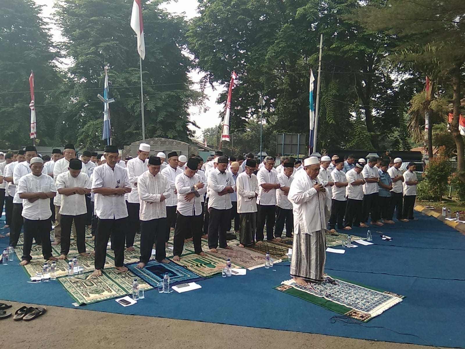 Pegawai PDAM Tirta Benteng Kota Tangerang Gelar Salat Istisqo