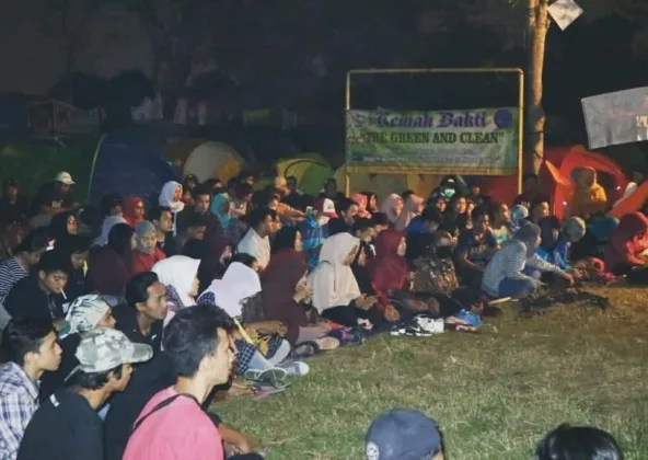 Jadi Tutor Kemah Bakti 'The Green and Clean' di Bumi Perkemahan Cipondoh, Inggrit Astridayanti Bicara Seni dan Budaya