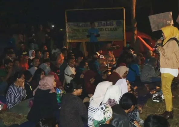 Jadi Tutor Kemah Bakti 'The Green and Clean' di Bumi Perkemahan Cipondoh, Inggrit Astridayanti Bicara Seni dan Budaya