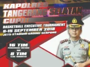 Ayo !! Hadiri Dan Meriahkan, Basket Ball Kapolres Cup II/2018 Di Tangerang Selatan