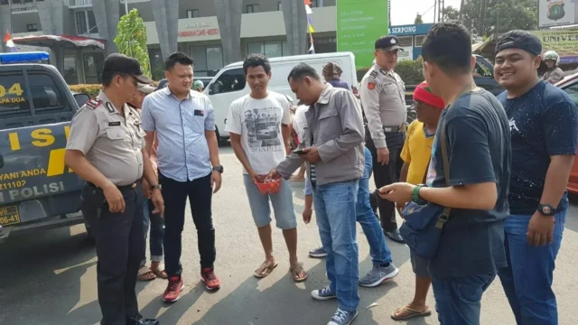 Berikan Kesan Aman Dan Nyaman Diwilayah, Polsek Kelapa Dua Gelandang 6 Matel dan 4 Juru parkir liar