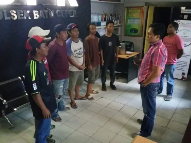 Operasi Premanisme dan Pekat,Polsek Batuceper Amankan Juru Parkir Liar