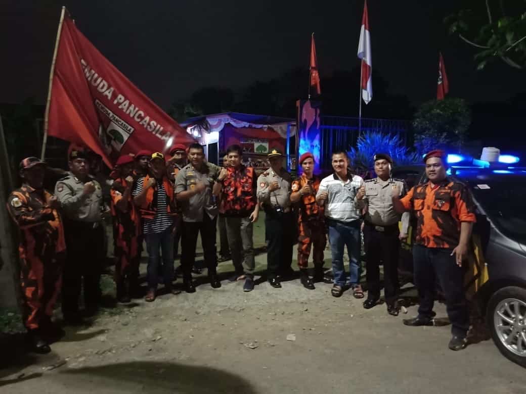 Kapolsek Cipondoh Sambang Ormas, Hindari Persaingan dan Perselisihan