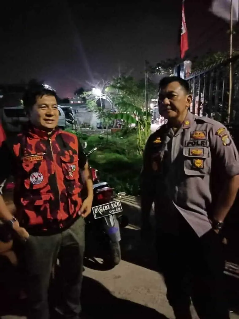 Kapolsek Cipondoh Sambang Ormas, Hindari Persaingan dan Perselisihan