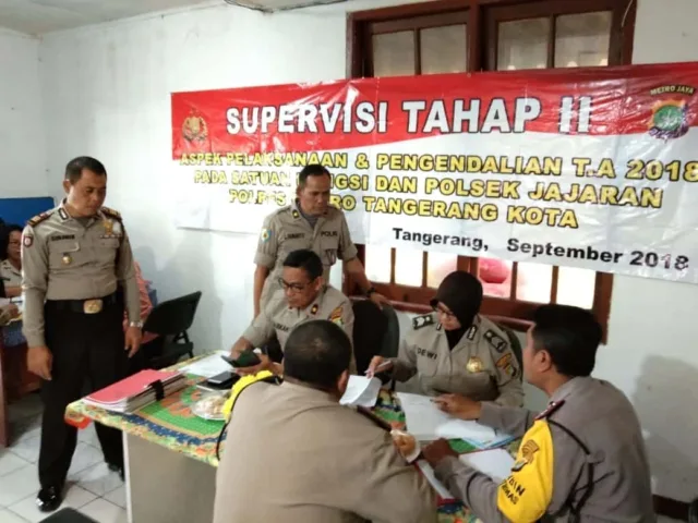 Kedatangan Tim Supervisi,Polsek Batu Ceper Siap Menjadi Lebih Baik