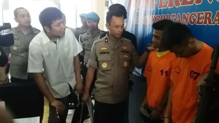 Dua Pelaku Jambret Mahasiswi UIN di Bekuk Reskrim Polres Tangsel