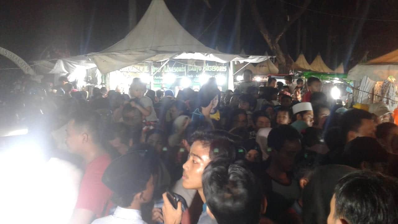 Nissa Sabyan Manggung Di Festival Al Azhom, Banyak Pengunjung Anak Tergencet