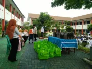 Peringati 1 Muharram 1440 H, SDN Gondrong 3 Dan 7 Adakan Santunan