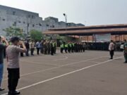 Cegah Bentrok Suporter Bola Polisi Dan TNI Apel Siaga