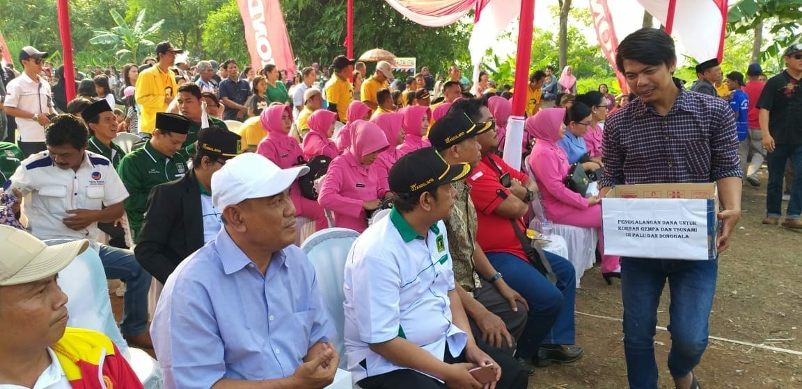 Perduli Gempa Palu Polsek Neglasari Gelar Doa Dan Dana