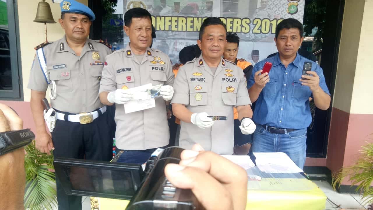 Dorr.. Polisi Tembak Dua Pelaku Spesialis Curanmor