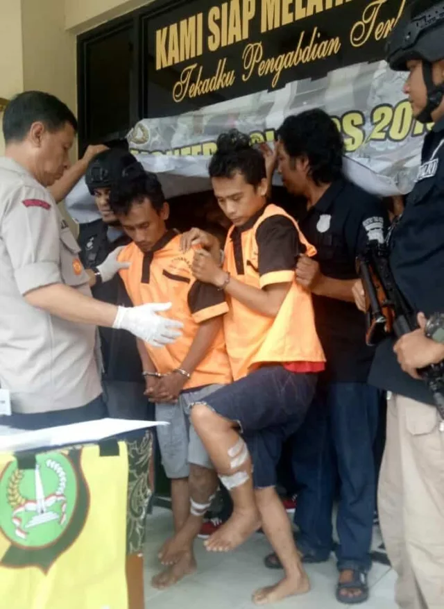 Dorr.. Polisi Tembak Dua Pelaku Spesialis Curanmor