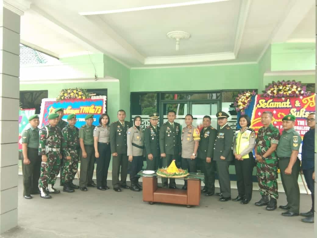 HUT TNI Ke-73, Polri Bersinergi Dan Solid Bersama TNI