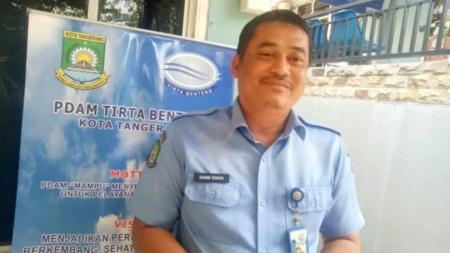 PDAM TB : PDAM TKR Kabupaten Tangerang Percepat Perbaikan Pipa Bocor di BMR