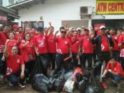 DPC PSI Tangsel Eksekusi Sampah di Pasar Modern BSD