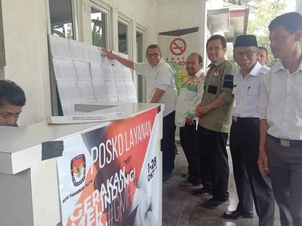 Datangi Kelurahan, Wakil Walikota Tangsel Pastikan Terdaftar di DPT