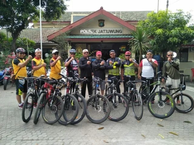 Jaga dan Pesan Kamtibmas, Kapolsek Patroli Gowes