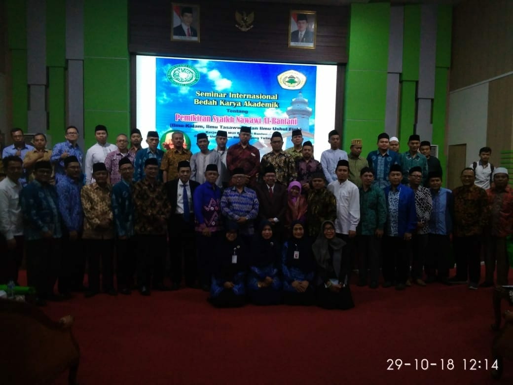 MUI Banten Gelar Seminar Pemikiran Syeikh Nawawi Al Bantani di Untirta