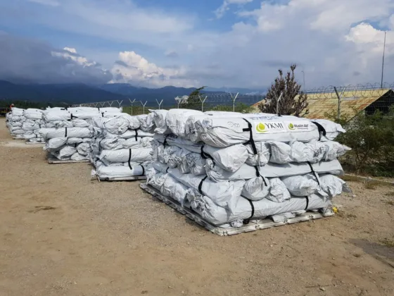 YKMI & UNHCR Berikan Bantuan Bagi Para Korban Gempa di Sulawesi Tengah