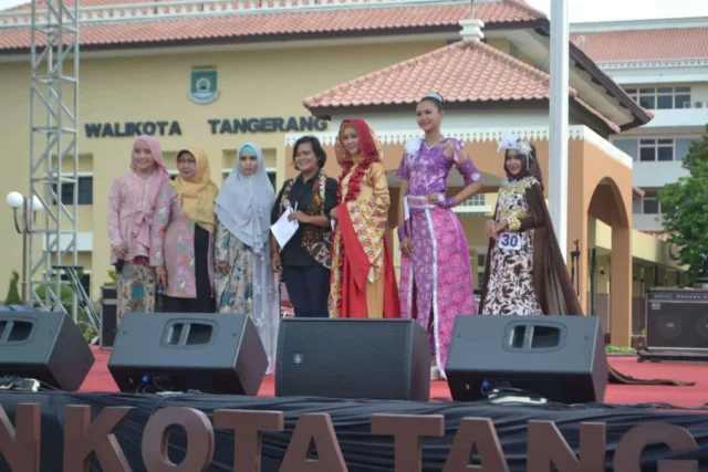 Ada Lomba Fashion Design Batik di Festival Budaya Nusantara 2 Kota Tangerang