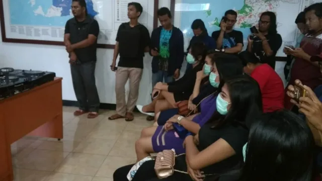 Ini Alasan Polres Serang Kota Tahan 5 Wanita Malam