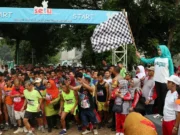 HUT ke-10 Tangsel : Kecamatan Setu Gelar Lomba Gerak Jalan dan Lintas Alam