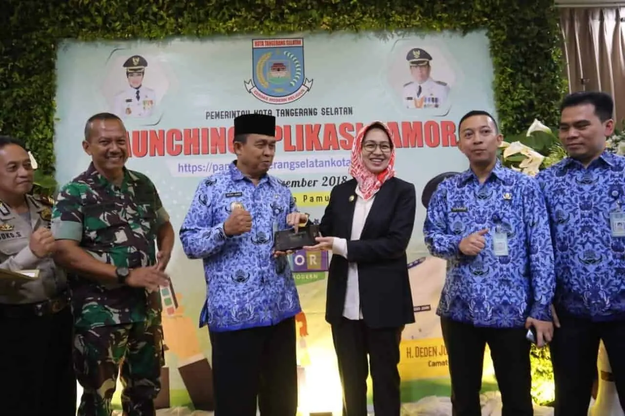 Sistem Aplikasi Pamor Mudahkan Masyarakat Tangerang Selatan