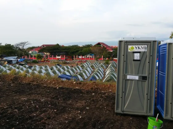 Puluhan Toilet Dibangun di Sigi dan Donggala