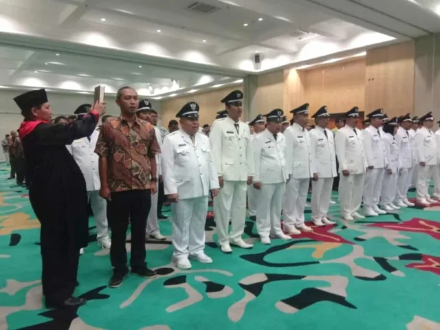 Ratusan Pegawai Pemkot Tangsel Dilantik