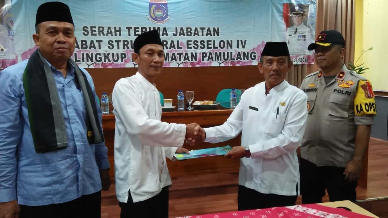 Gelar Sertijab Struktural Esselon IV, Camat Pamulang : Rotasi dan Mutasi Jabatan Itu Biasa