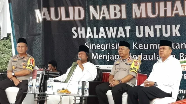 Hadiri Maulid Nabi, Kapolres Tangsel Disematkan Sebagai Dewan Kehormatan Pendekar Banten