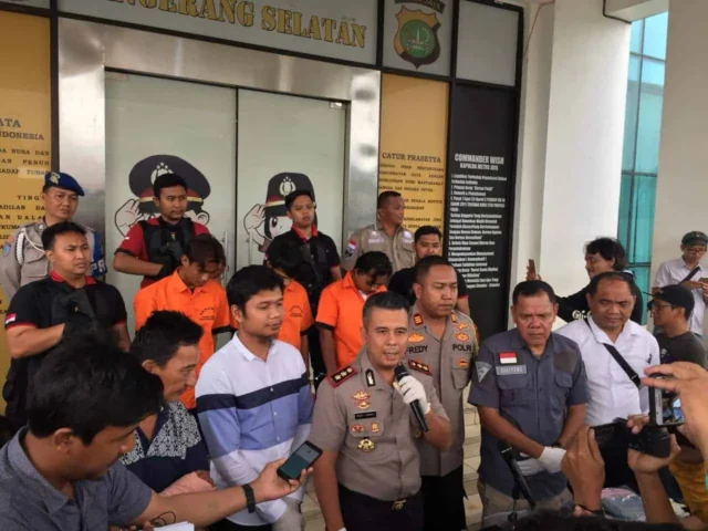 Tiga Perampok Taxi Online Dibekuk Tim Vipers Polres Tangsel