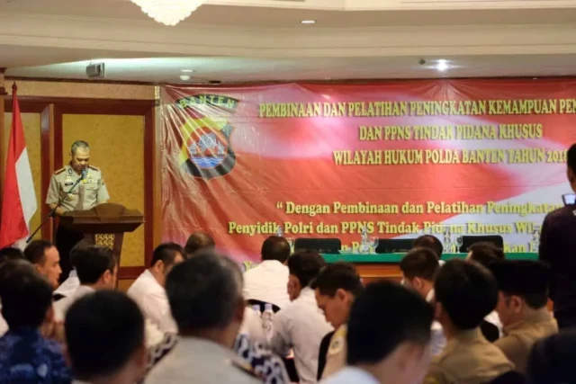 Seminar Penyidik dan PPNS Polri : Jangan Beri Celah Pelaku Kejahatan di Banten