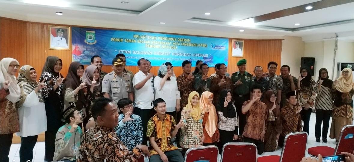 FTBM Kota Tangerang Resmi Terbentuk, Jazuli : Ini Momentum Bangkitkan Gerakan Literasi