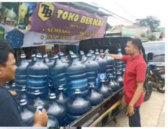 3 Pelaku Pemalsu Air Galon Bermerk Dibekuk Polres Pandeglang