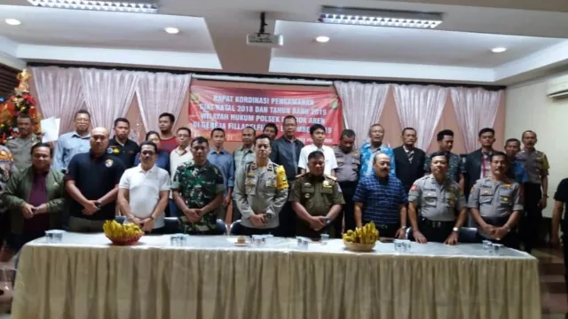 Rapat Koordinasi 3Pilar Natal dan Tahun Baru 2019