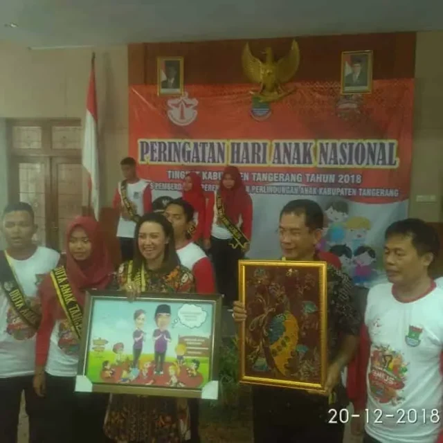 HAN 2018 : DP3A Tangerang Bagikan KIA dan Dukung Terus Kreatifitas Anak