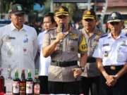 Jelang Natal dan Tahun Baru 2019, Barang Bukti Ops Cipkon Dimusnahkan Polisi Pastikan Kota Tangerang Kondusif