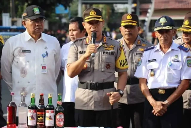 Jelang Natal dan Tahun Baru 2019, Barang Bukti Ops Cipkon Dimusnahkan Polisi Pastikan Kota Tangerang Kondusif