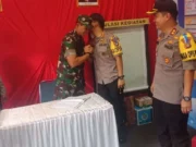 Jelang Malam 2019, Dandim Bersama Kapolres Pantau Pos Moderland Kota Tangerang