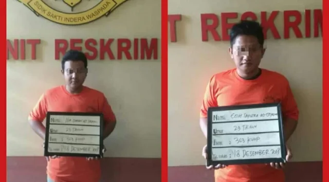 Dua Maling Toko Kosmetik Dibekuk Polisi